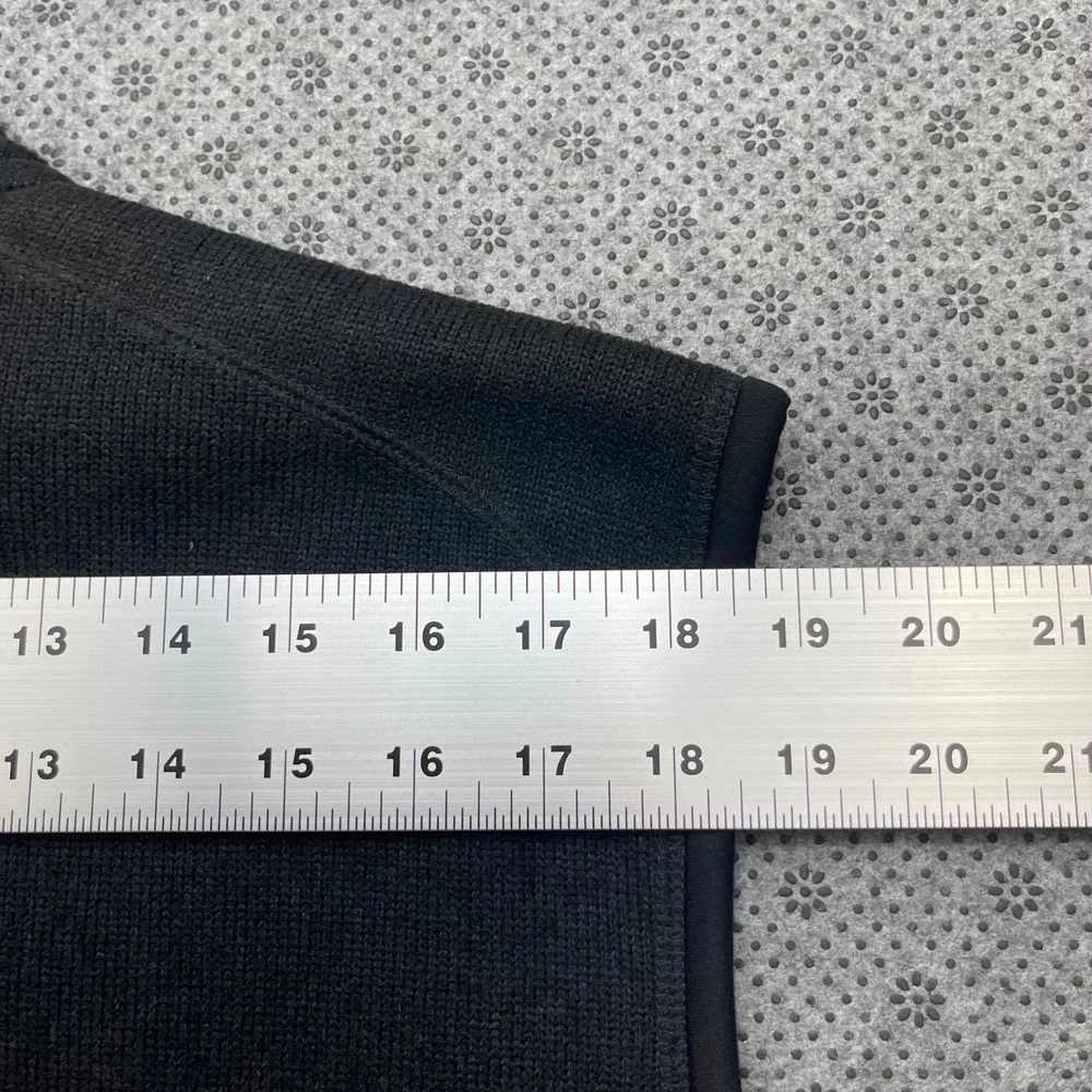 Patagonia Better Sweater Vest Mens‎ XL Black Full Zip Fleece Vest 25880 FA12